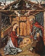 Master of Avila Nativity oil on canvas